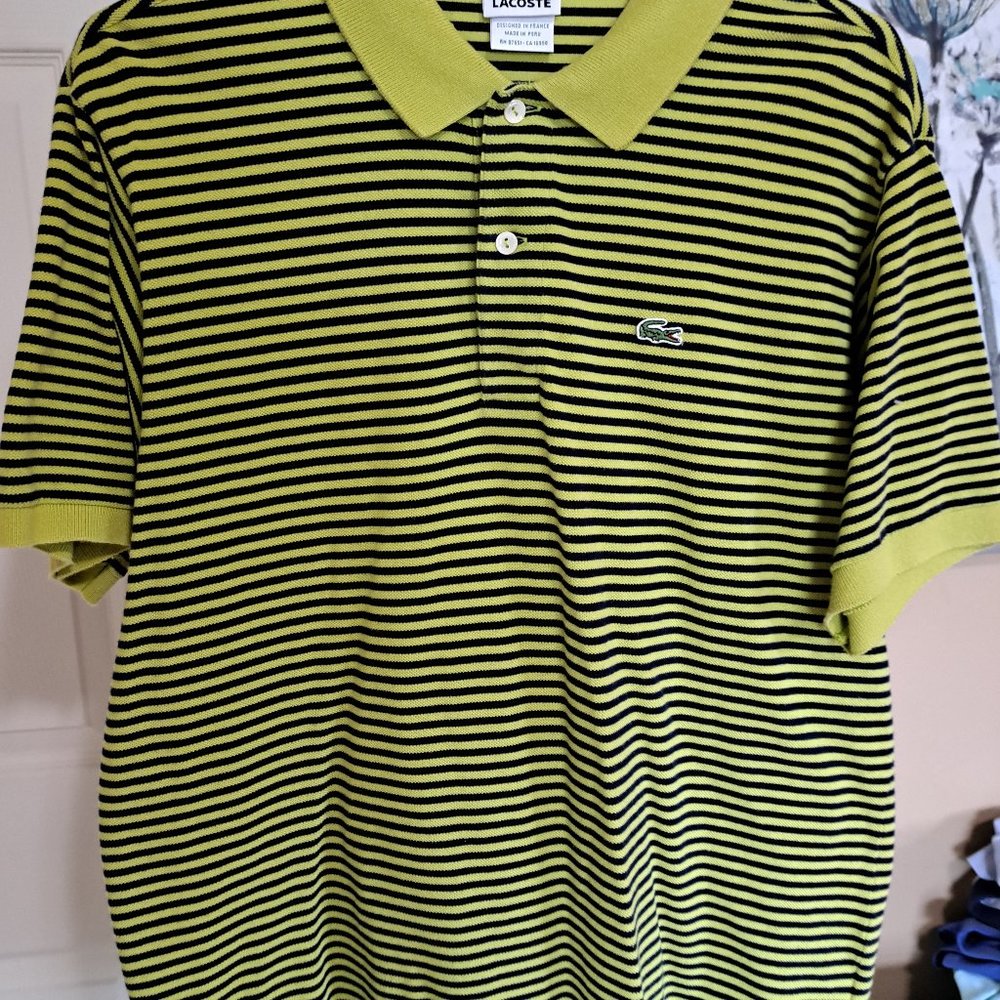 Lacoste Men size 6 (large) polo